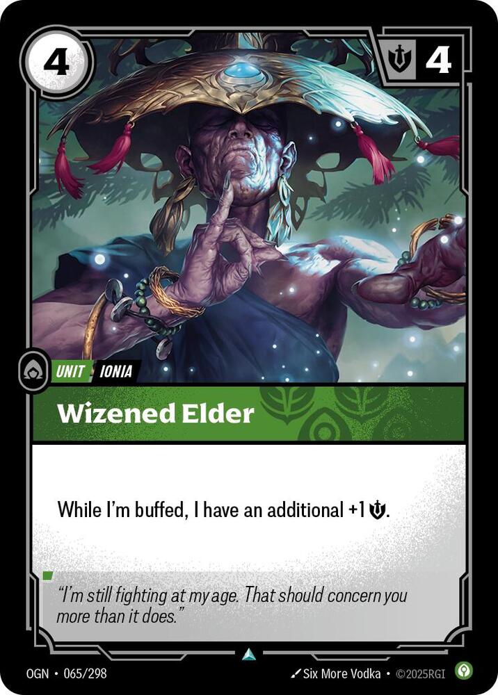 Wizened Elder 065/298 (Origins)  - Foil