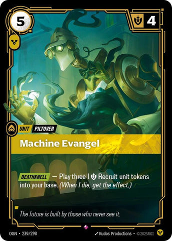 Machine Evangel (Origins)  - Foil