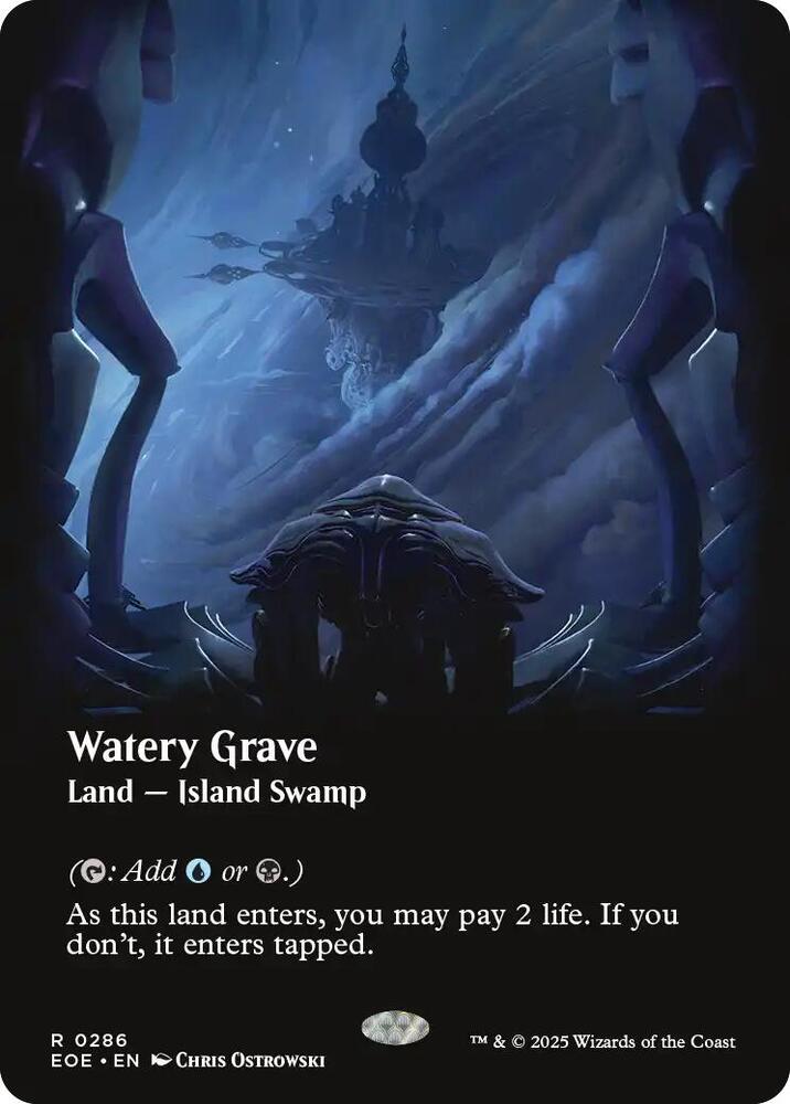 Watery Grave Borderless (Edge of Eternities)  - Foil