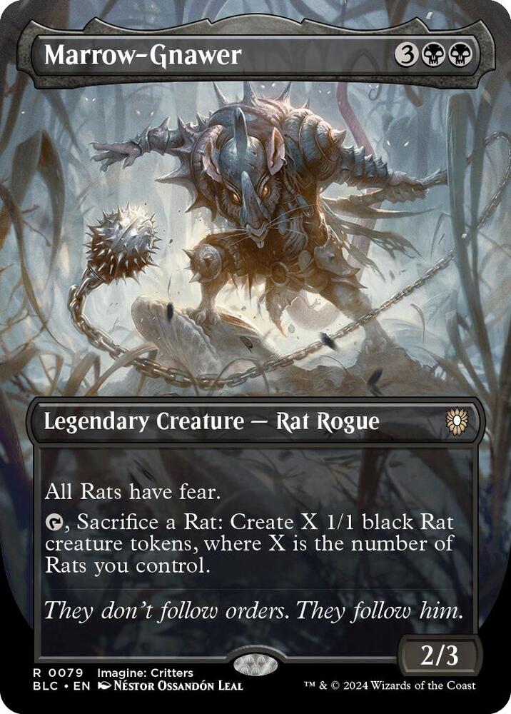 Marrow Gnawer Borderless (Commander: Bloomburrow) 