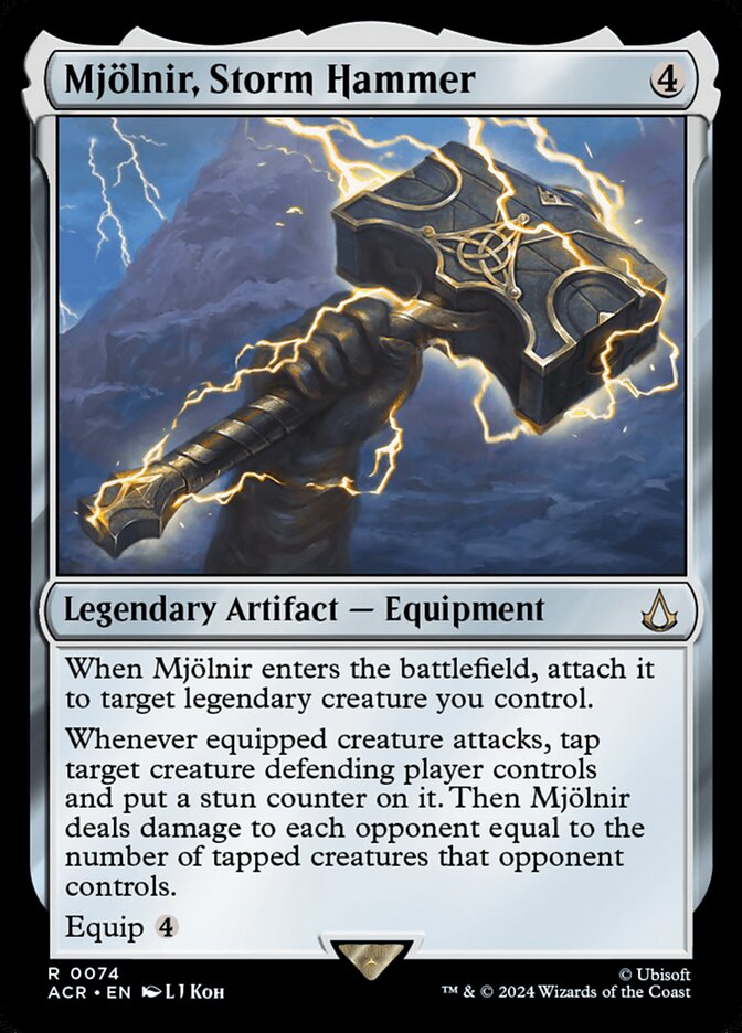 Mjölnir, Storm Hammer (Universes Beyond: Assassin's Creed) 