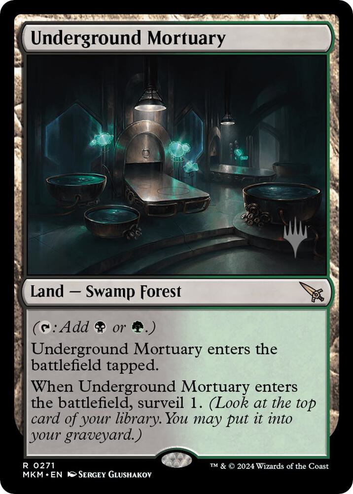 Underground Mortuary (Promo Pack: Murders at Karlov Manor) 