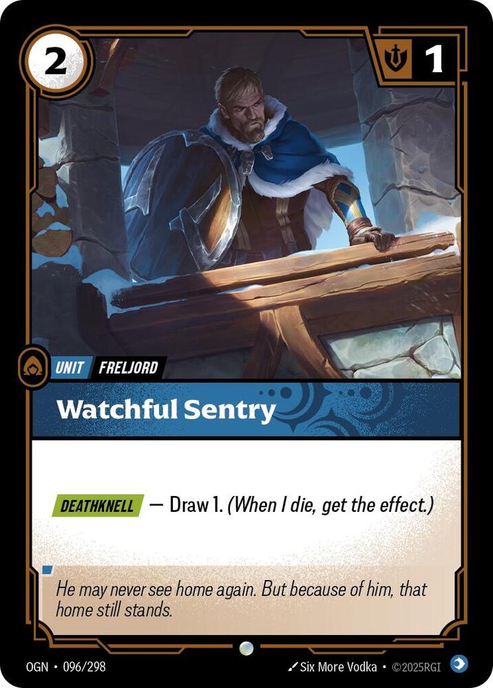 Watchful Sentry (Origins)  - Foil