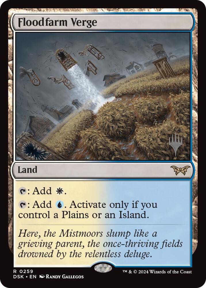 Floodfarm Verge (Promo Pack: Duskmourn: House of Horror) 
