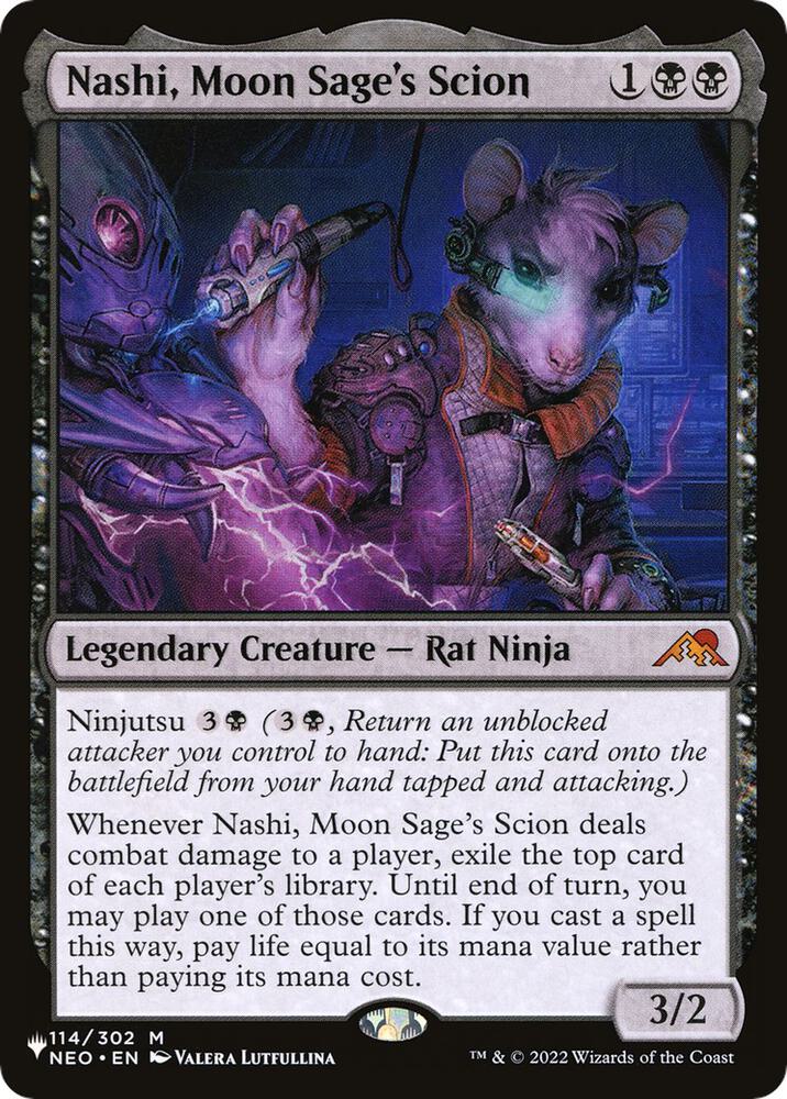 Nashi Moon Sages Scion (The List Reprints) 
