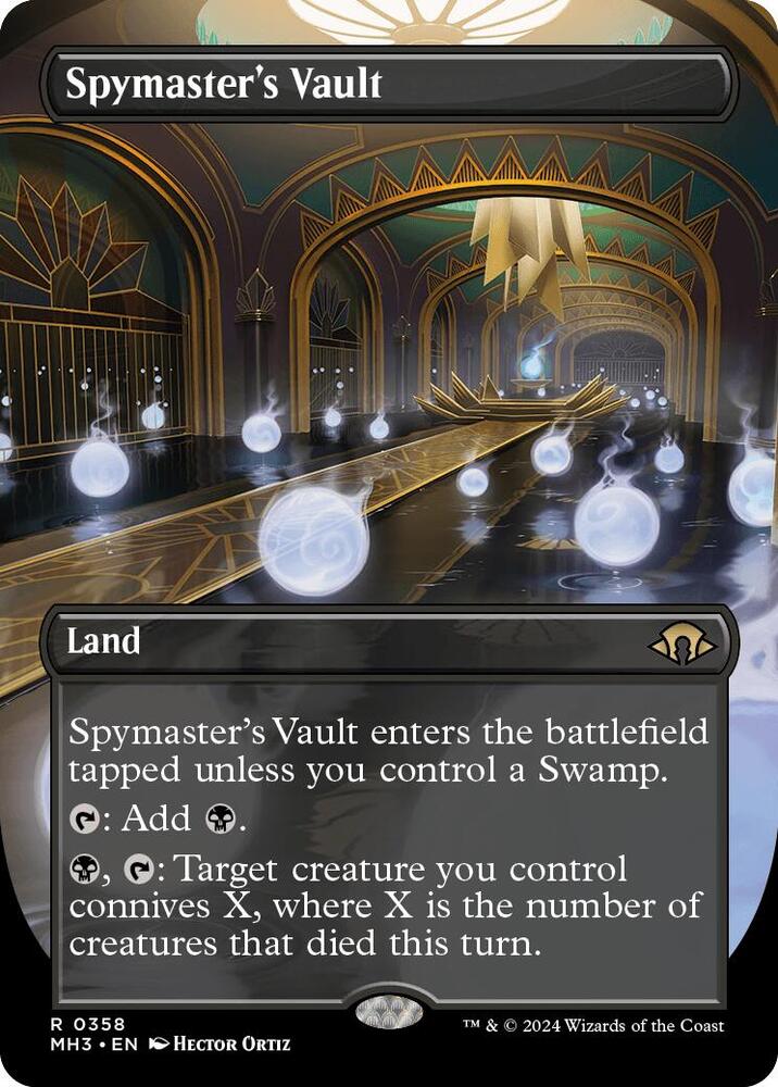 Spymasters Vault Borderless (Modern Horizons 3) 