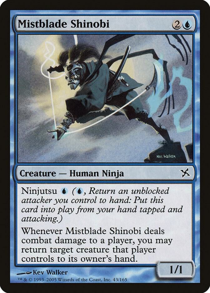Mistblade Shinobi 43 (Betrayers of Kamigawa) 