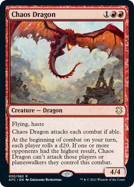 Chaos Dragon (Commander: Adventures in the Forgotten Realms) 