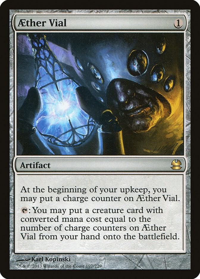 Aether Vial (Modern Masters) 