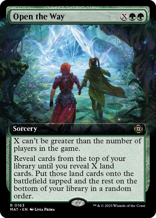 Open the Way Extended Art (March of the Machine: The Aftermath) 