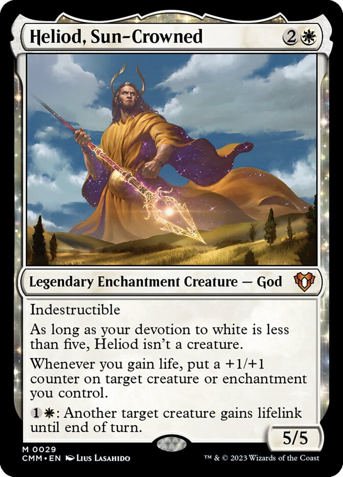 Heliod, Sun-Crowned (Commander Masters) 