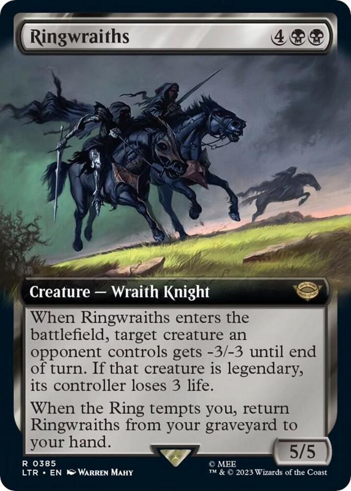 Ringwraiths Extended Art (Universes Beyond: The Lord of the Rings: Tales of Middle-earth) 