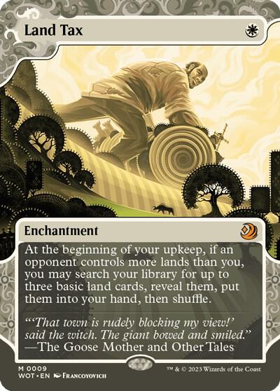 Land Tax (Wilds of Eldraine: Enchanting Tales)  - Foil