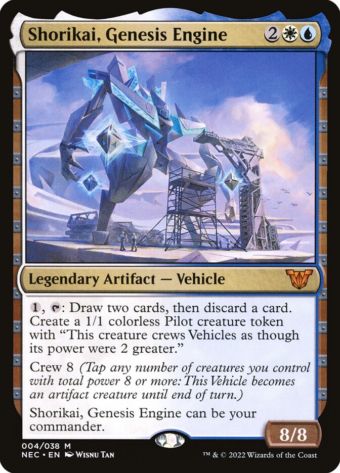 Shorikai, Genesis Engine (Commander: Kamigawa: Neon Dynasty) 