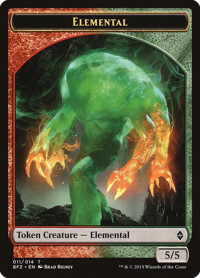 Elemental 11/14 (Battle for Zendikar) 