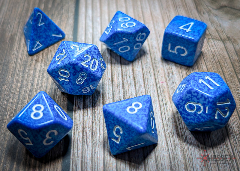 Chessex Dice Speckled Water Polyhedral 7-Die Set