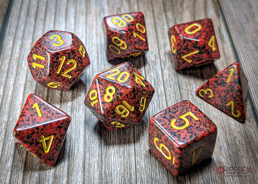 Chessex Dice Speckled Mercury Polyhedral 7-Die Set