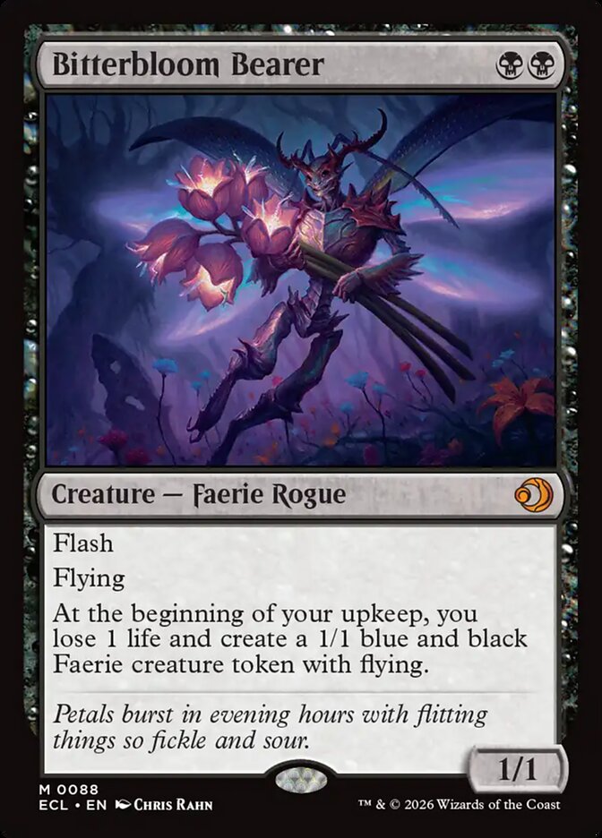 Bitterbloom Bearer (Lorwyn Eclipsed)  - Foil
