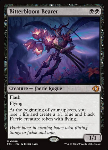 Bitterbloom Bearer (Lorwyn Eclipsed)  - Foil