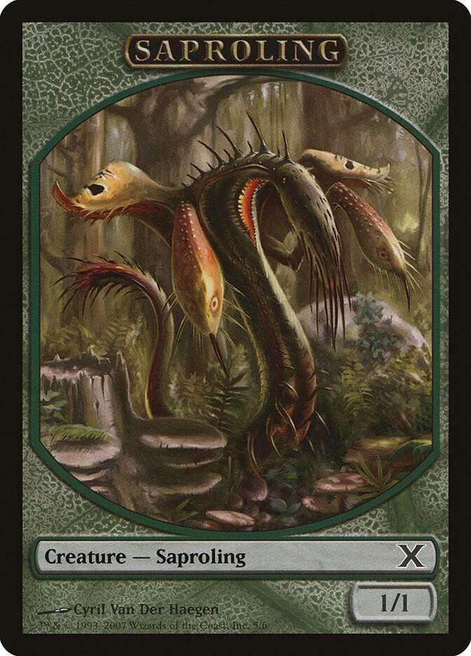 Saproling Token 5/6 (10th Edition) 