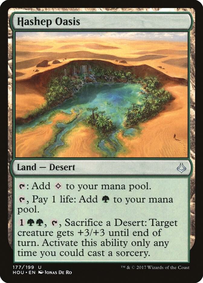 Hashep Oasis (Hour of Devastation)  - Foil