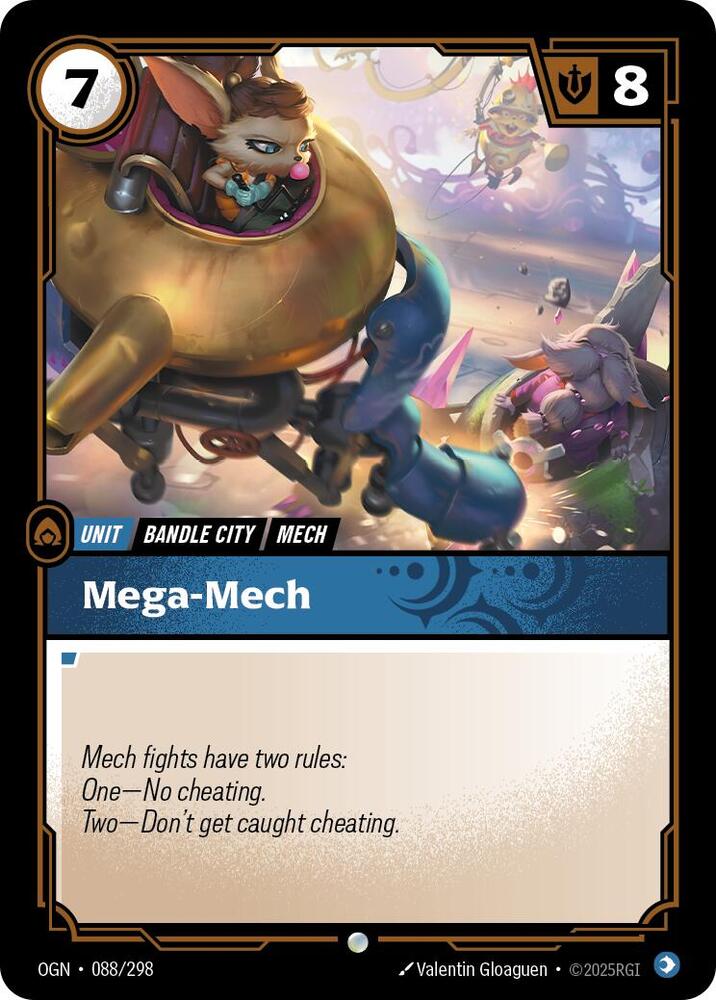 Mega Mech (Origins)  - Foil