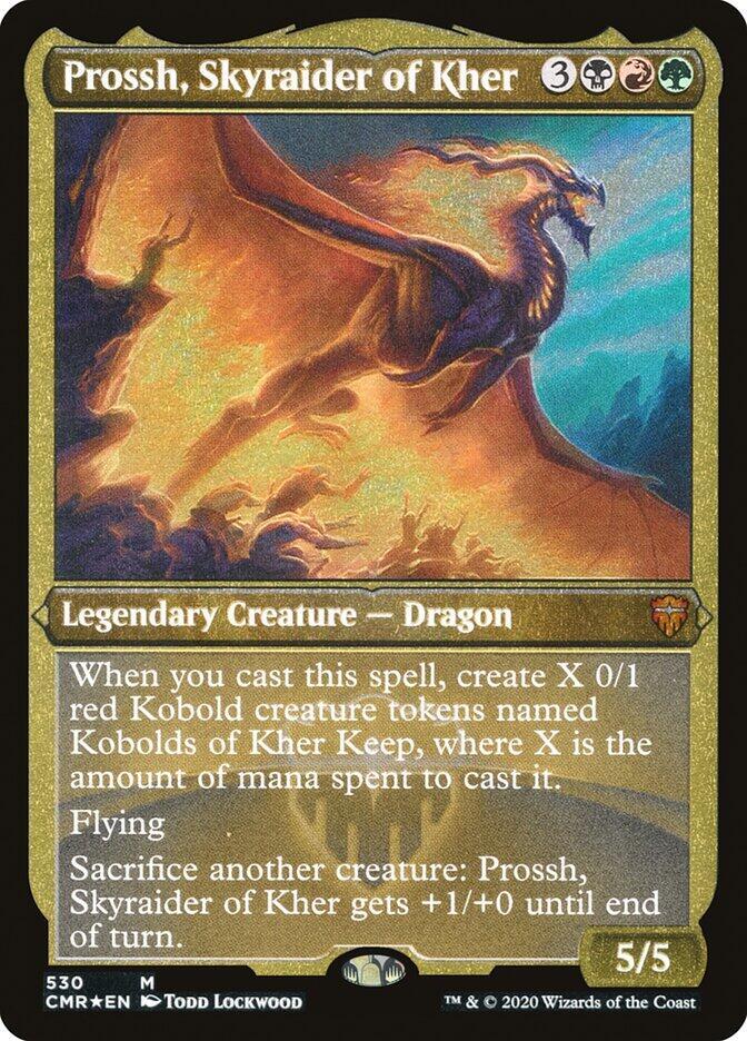 Prossh Skyraider of Kher Foil Etched (Commander Legends)  - Foil