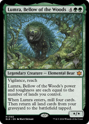 Lumra Bellow of the Woods 183 (Promo Pack: Bloomburrow)  - Foil