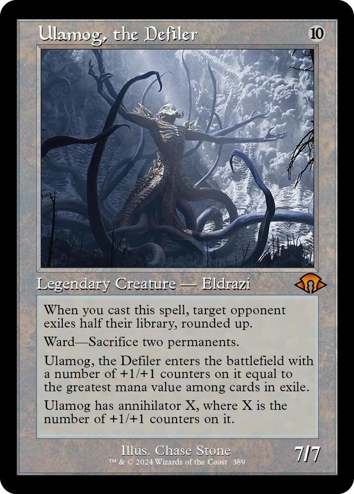 Ulamog the Defiler Retro Frame (Modern Horizons 3) 