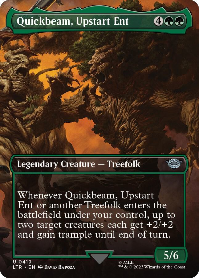Quickbeam Upstart Ent Borderless (Universes Beyond: The Lord of the Rings: Tales of Middle-earth) 