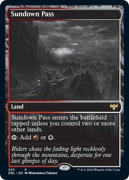 Sundown Pass (Innistrad: Double Feature) 