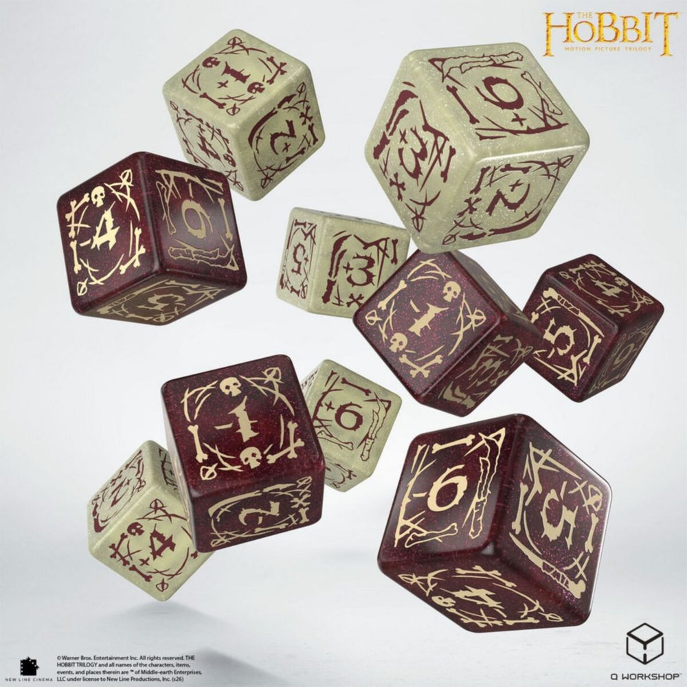 Q Workshop - The Hobbit TCG 10x D6 - Goblins