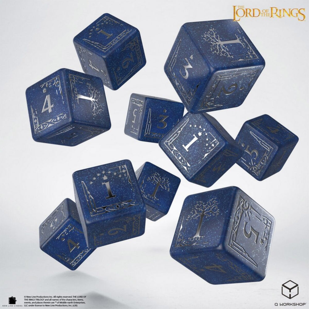 Q Workshop - The Lord of the Rings: Gondor 10xD6 Dice Set