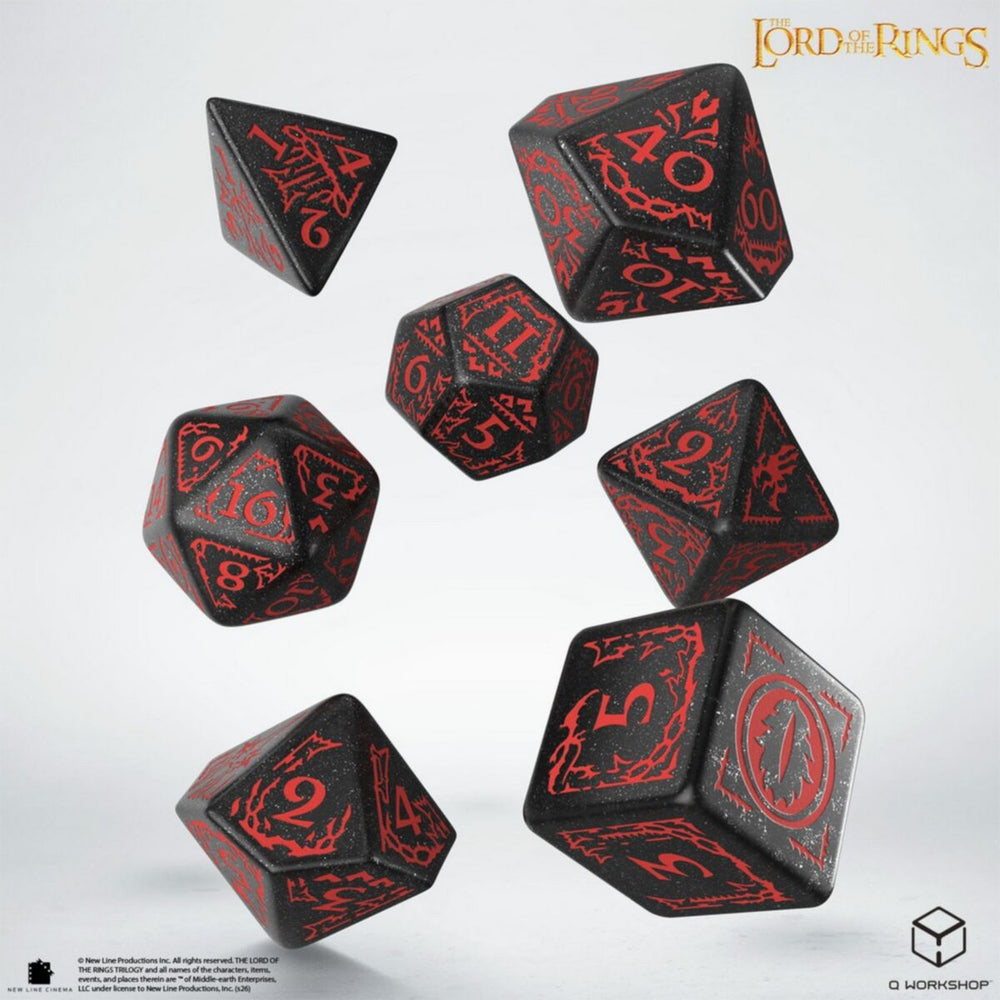 Q Workshop - The Lord of the Rings: Mordor Dice Set