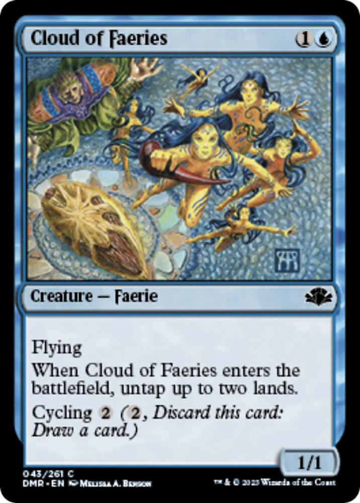 Cloud of Faeries (Dominaria Remastered)  - Foil