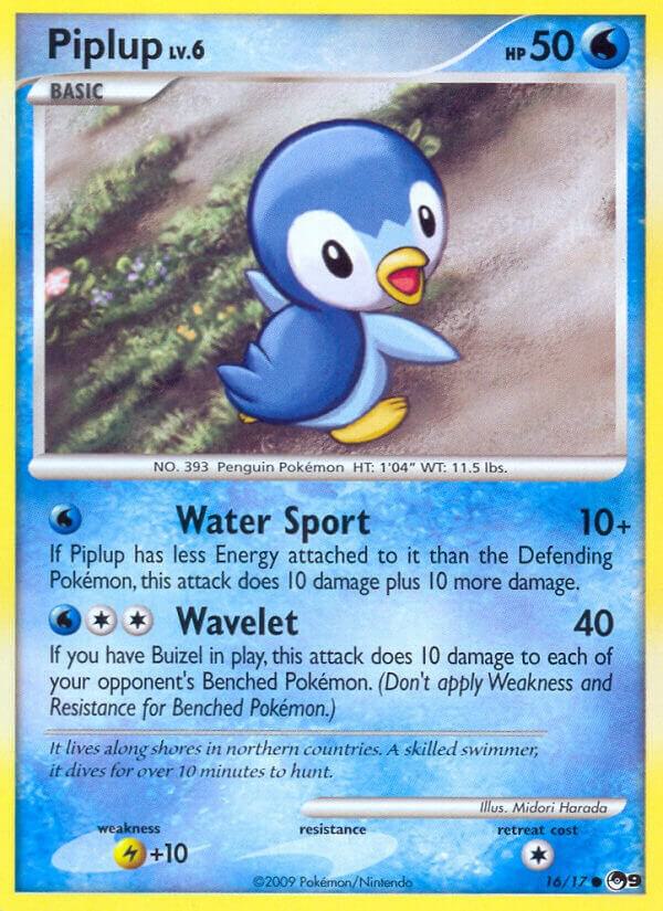 Piplup 016/017 (POP Series 9) 