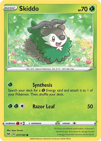 Skiddo 017/185 (SWSH04: Vivid Voltage) 