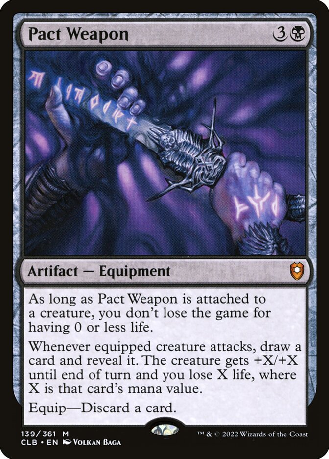 Pact Weapon 139 (Commander Legends: Battle for Baldur's Gate) 