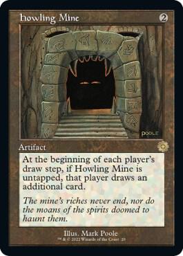 Howling Mine 20 (The Brothers' War: Retro Frame Artifacts)  - Foil