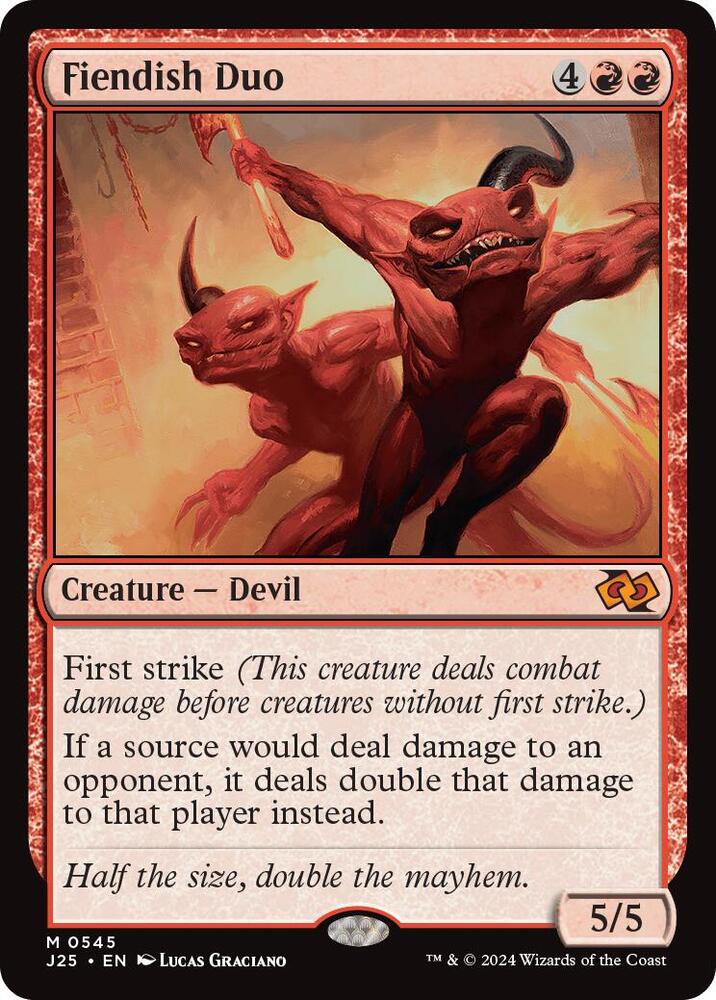 Fiendish Duo 545 (Foundations Jumpstart) 