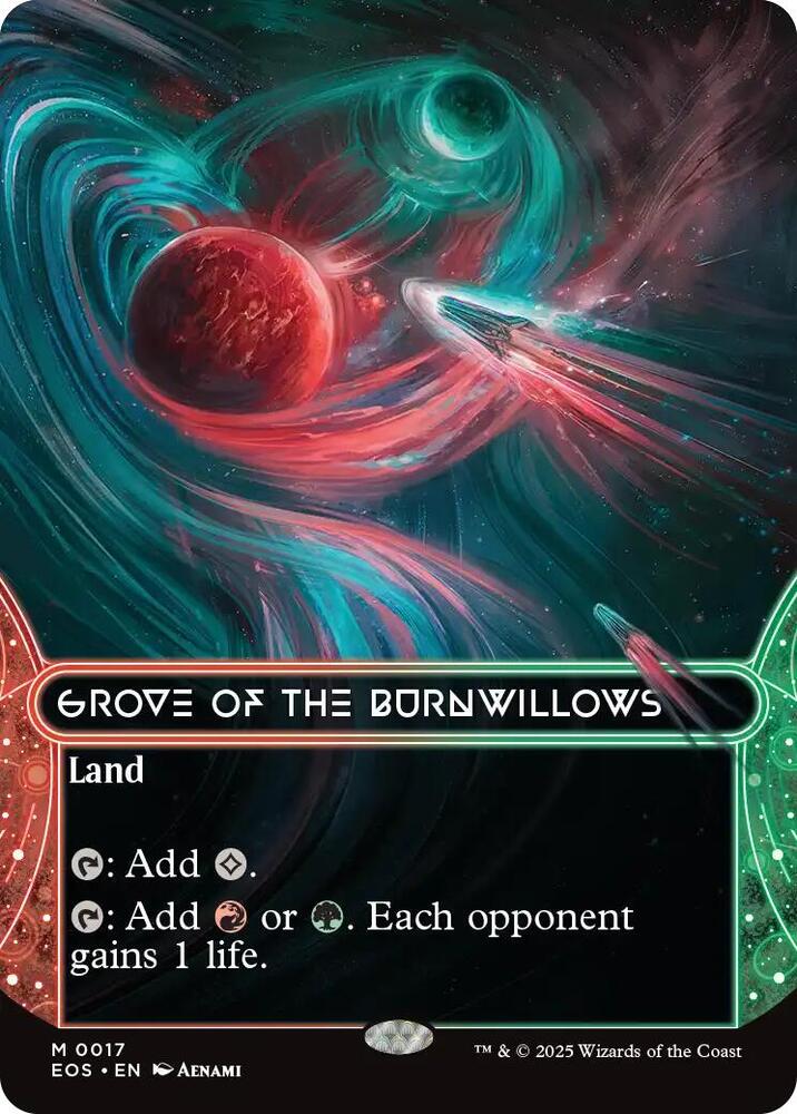 Grove of the Burnwillows 0017 Borderless (Edge of Eternities: Stellar Sights) 
