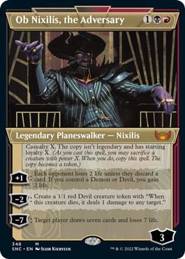 Ob Nixilis the Adversary Showcase (Streets of New Capenna) 