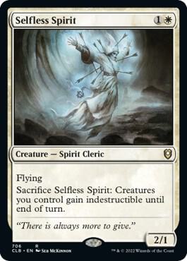Selfless Spirit (Commander Legends: Battle for Baldur's Gate) 