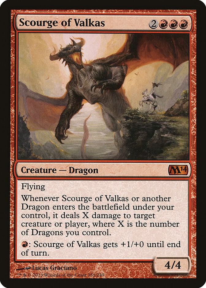 Scourge of Valkas (Magic 2014 (M14)) 