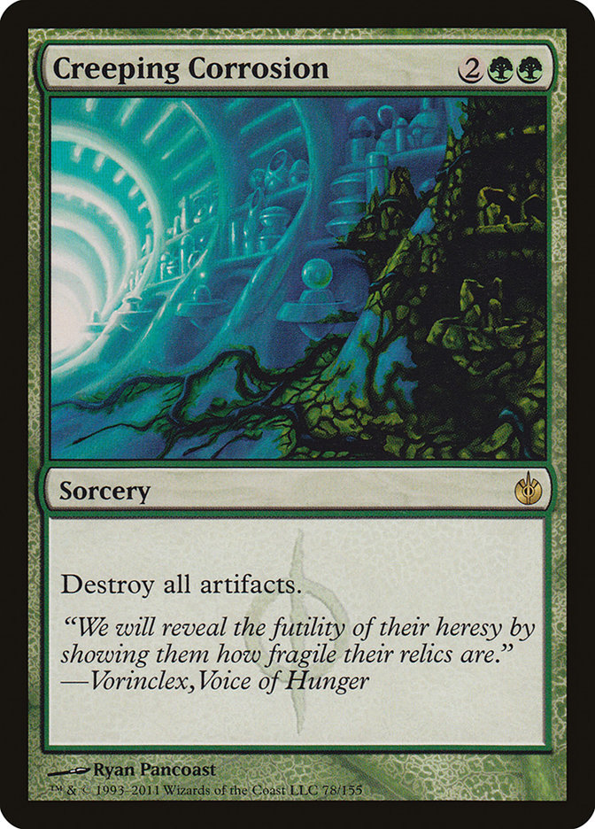 Creeping Corrosion 78/155 (Mirrodin Besieged) 