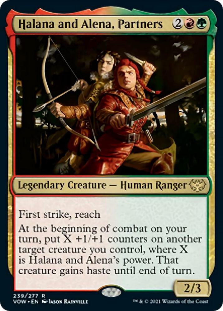 Halana and Alena Partners 239 (Innistrad: Crimson Vow) 