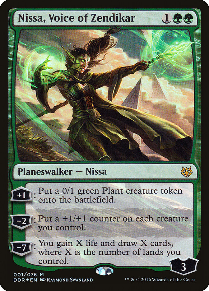 Nissa, Voice of Zendikar (Duel Decks: Nissa vs. Ob Nixilis)  - Foil