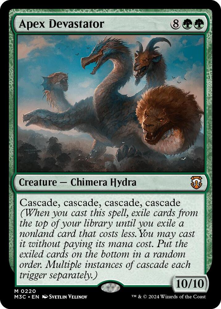 Apex Devastator Ripple Foil (Commander: Modern Horizons 3)  - Foil