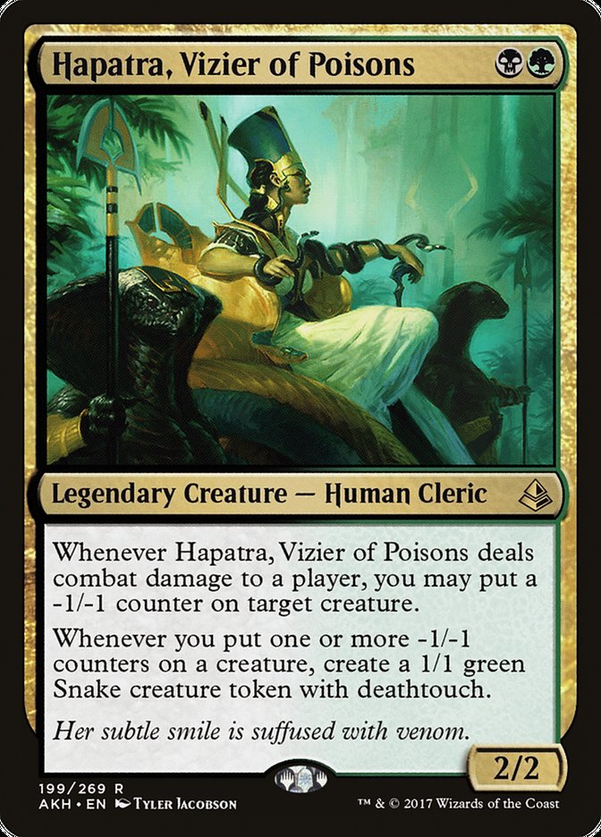 Hapatra, Vizier of Poisons (Amonkhet) 