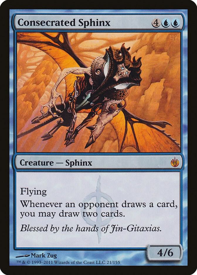 Consecrated Sphinx (Mirrodin Besieged) 